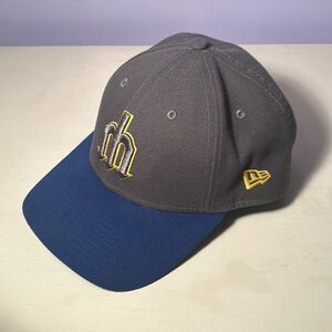 Seattle Mariners New Era 9FORTY Gray SnapBack Adjustable Cap